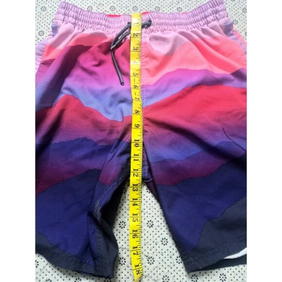 Nike Athletic Shorts Gradient Print Drawstring Waist Size S‎ - Picture 5 of 8